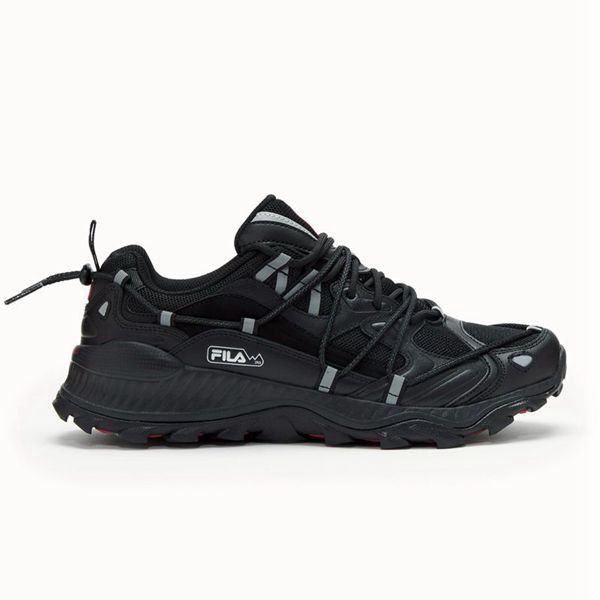 Fila Expeditioner Men's Trainers Shoes - Black/Black/White,NZ 462-75648